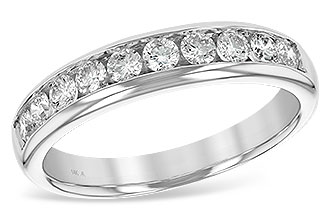 A147-87887: LDS WED RG .50 TW (10 STONES)