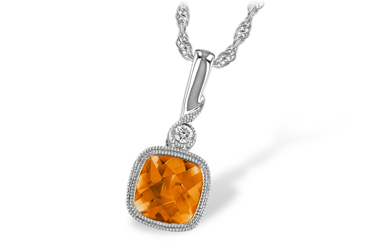 A238-80605: NECK .68 CITRINE .70 TGW