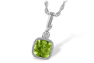 A238-80614: NECK .97 PERIDOT .99 TGW