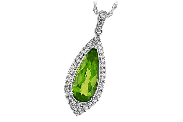 A244-21469: NECK 1.90 PERIDOT 2.15 TGW