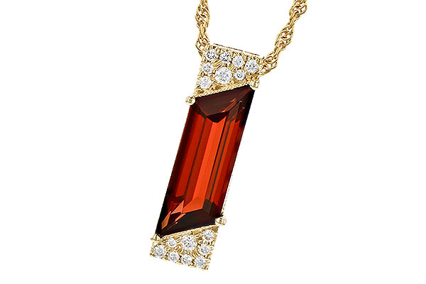 A327-86032: NECK 2.16 GARNET 2.25 TGW