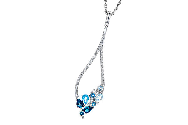 A327-86041: NECK .82 BLUE TOPAZ 1.05 TGW