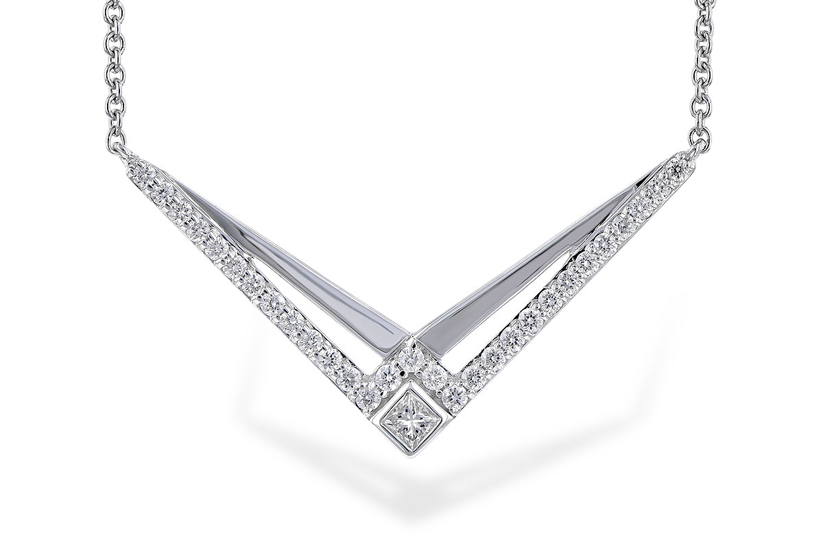 A327-89687: NECKLACE .22 TW