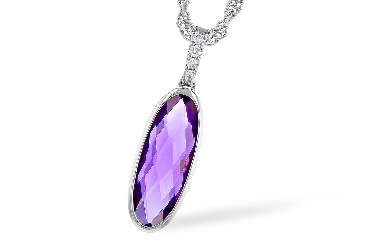 A327-90596: NECK 1.67 AMETHYST 1.70 TGW