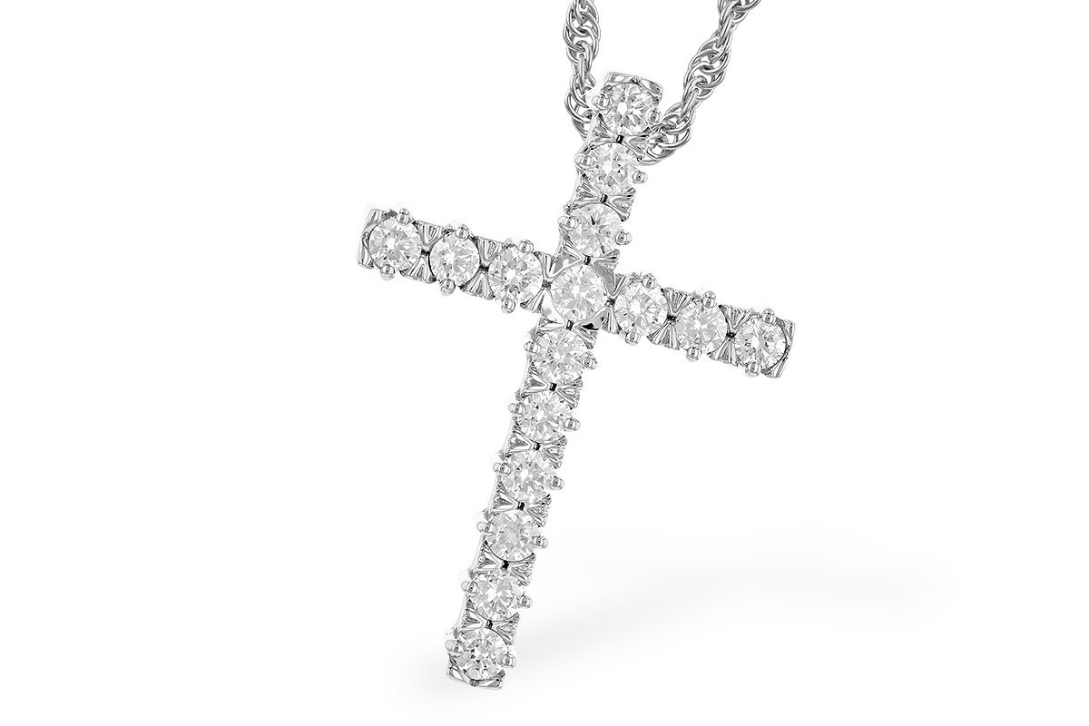 A328-73314: NECKLACE .50 TW