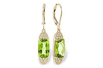 A328-76032: EARR 3.82 TW PERIDOT 4.00 TGW