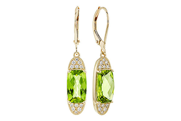 A328-76032: EARR 3.82 TW PERIDOT 4.00 TGW