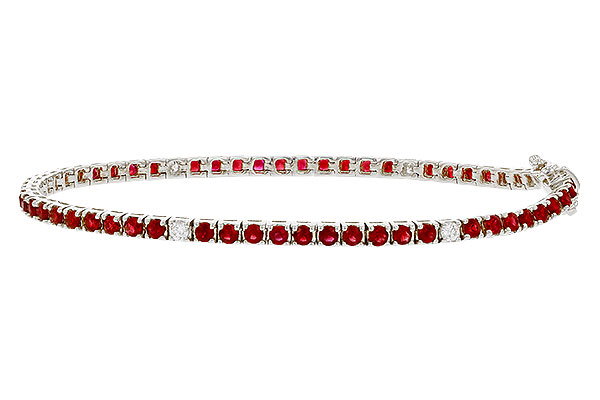 A329-65178: BRACELET 3.04 RUBY 3.29 TGW (7")