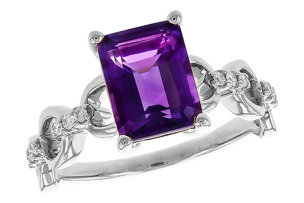 A329-70569: LDS RG 1.95 AMETHYST 2.05 TGW (9x7MM AMY)