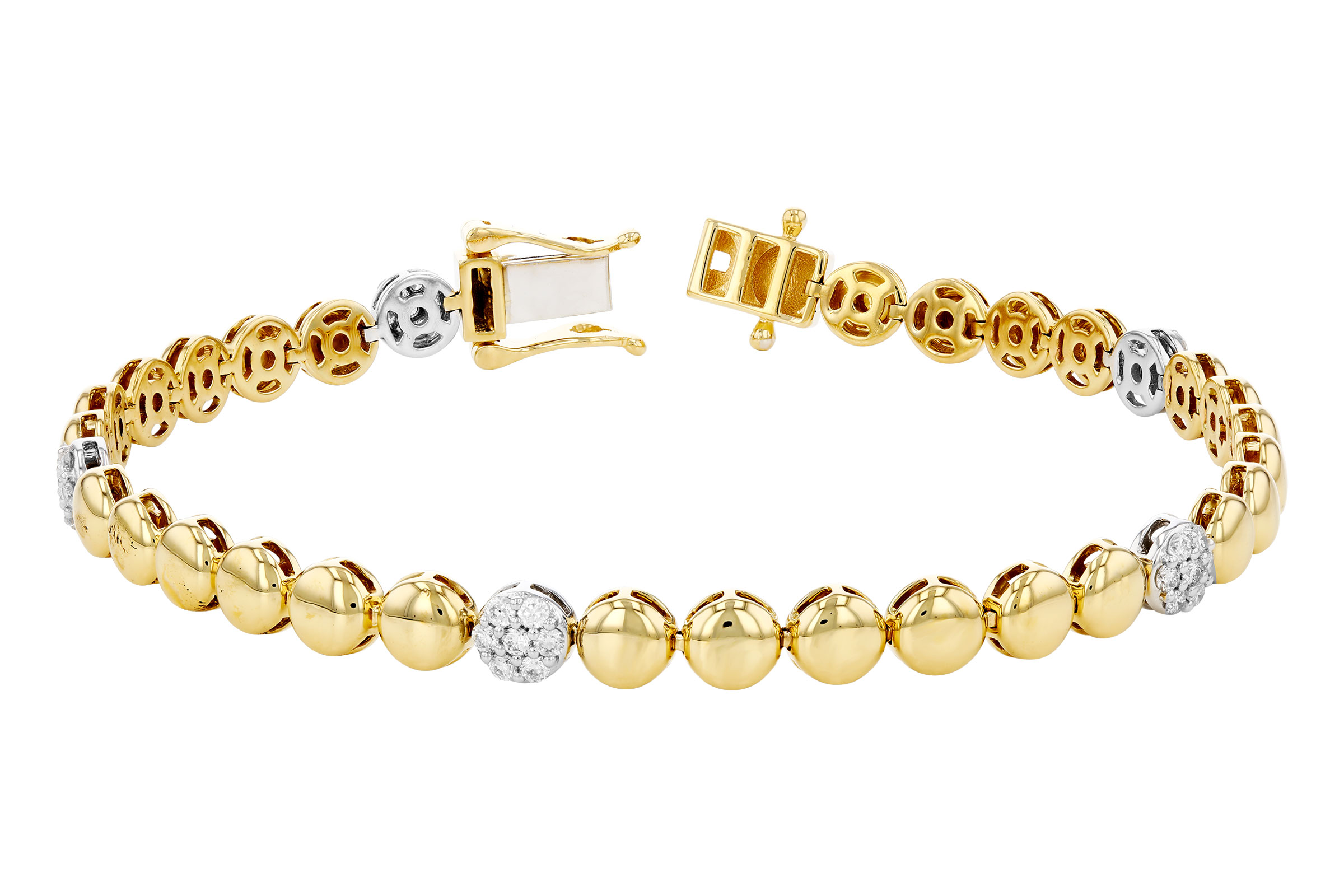 A330-56069: BRACELET .50 TW (7")