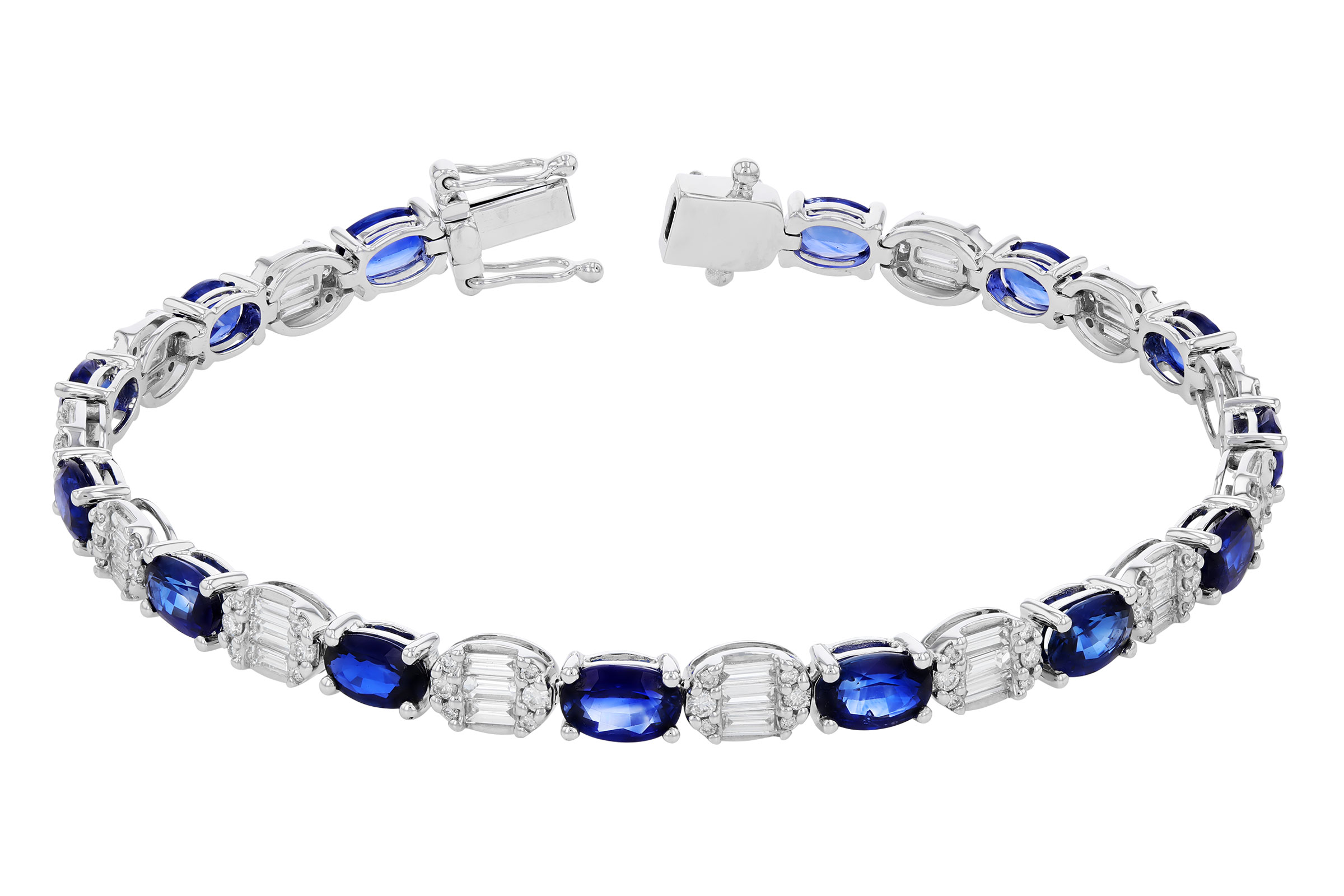 A330-56087: BRACELET 7.28 TW SAPPHIRE 8.98 TGW (7")