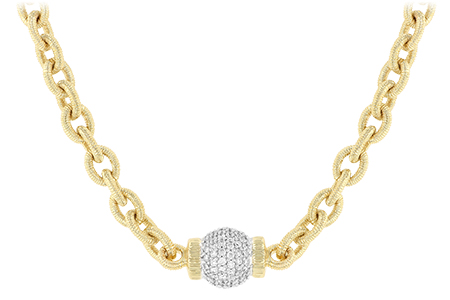 B238-80559: NECKLACE 1.27 TW (17.25 INCHES)
