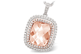 B243-31496: NECK 4.20 MORGANITE 4.66 TGW