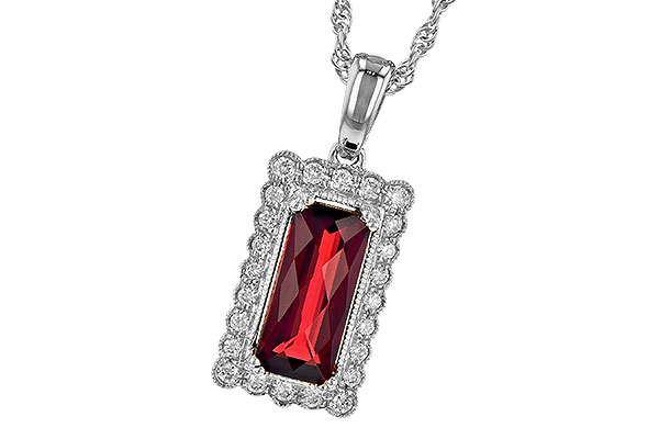 B327-83314: NECK 1.80 GARNET 1.95 TGW