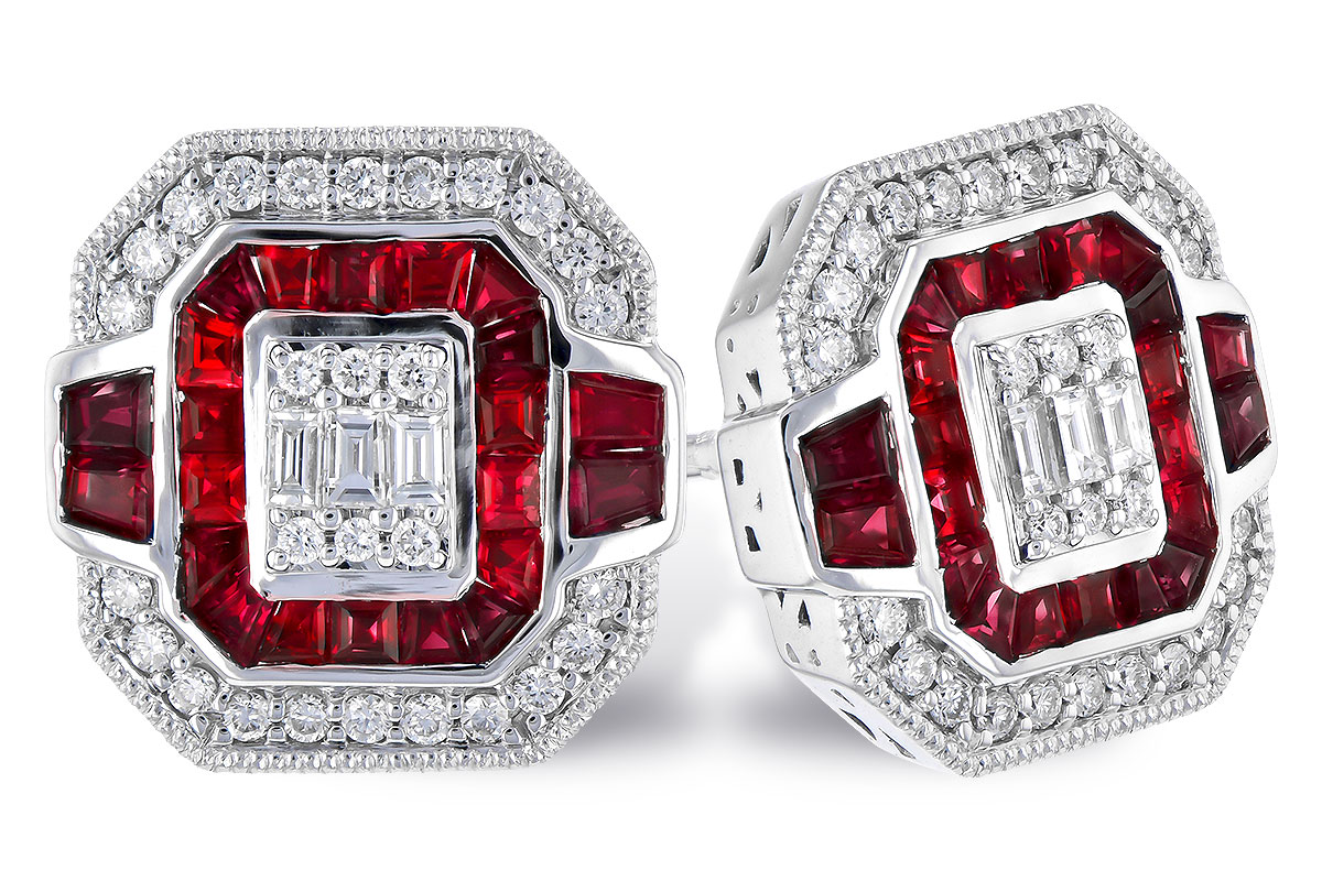B327-88759: EARR .80 RUBY TW 1.05 TGW