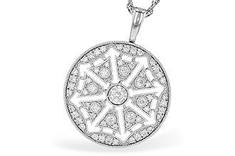B328-73332: NECKLACE .38 TW