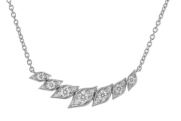 B329-64214: NECKLACE .36 TW