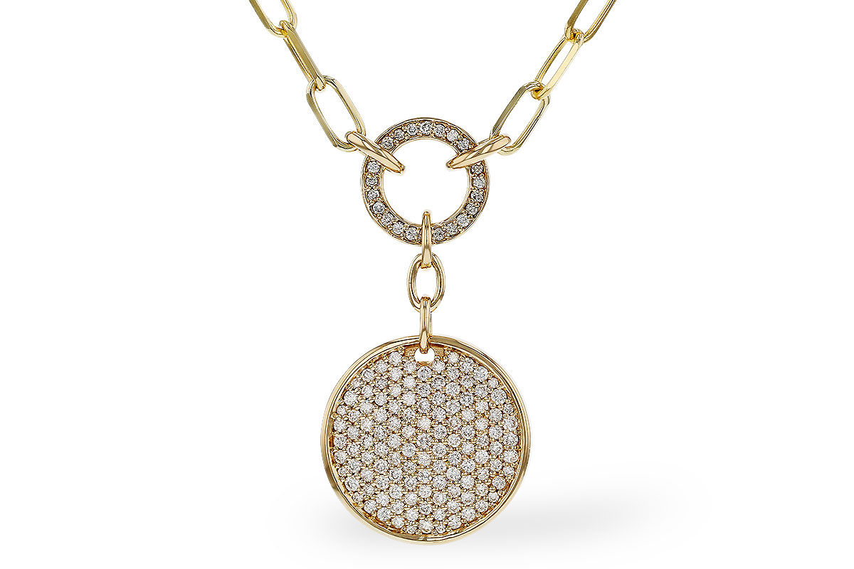 B329-66023: NECKLACE .92 TW (17")