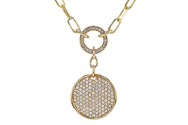 B329-66023: NECKLACE .92 TW (17")