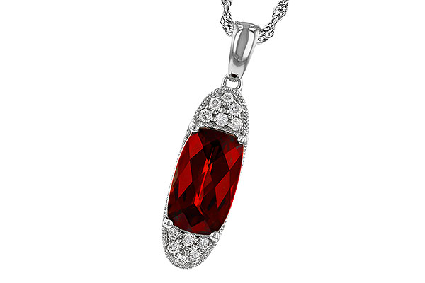 B329-70559: NECK 2.45 GARNET 2.55 TGW