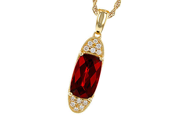 B329-70559: NECK 2.45 GARNET 2.55 TGW