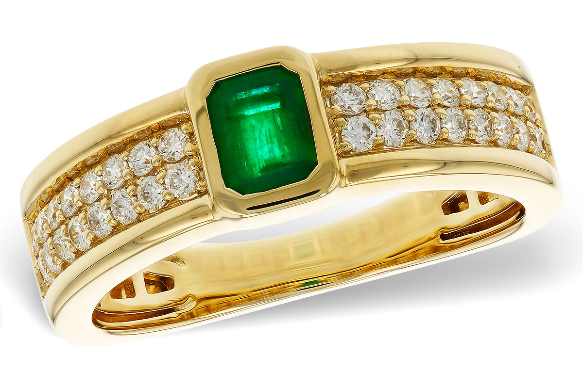 B329-70623: LDS RG .42 EMERALD .75 TGW (5x4MM EM)