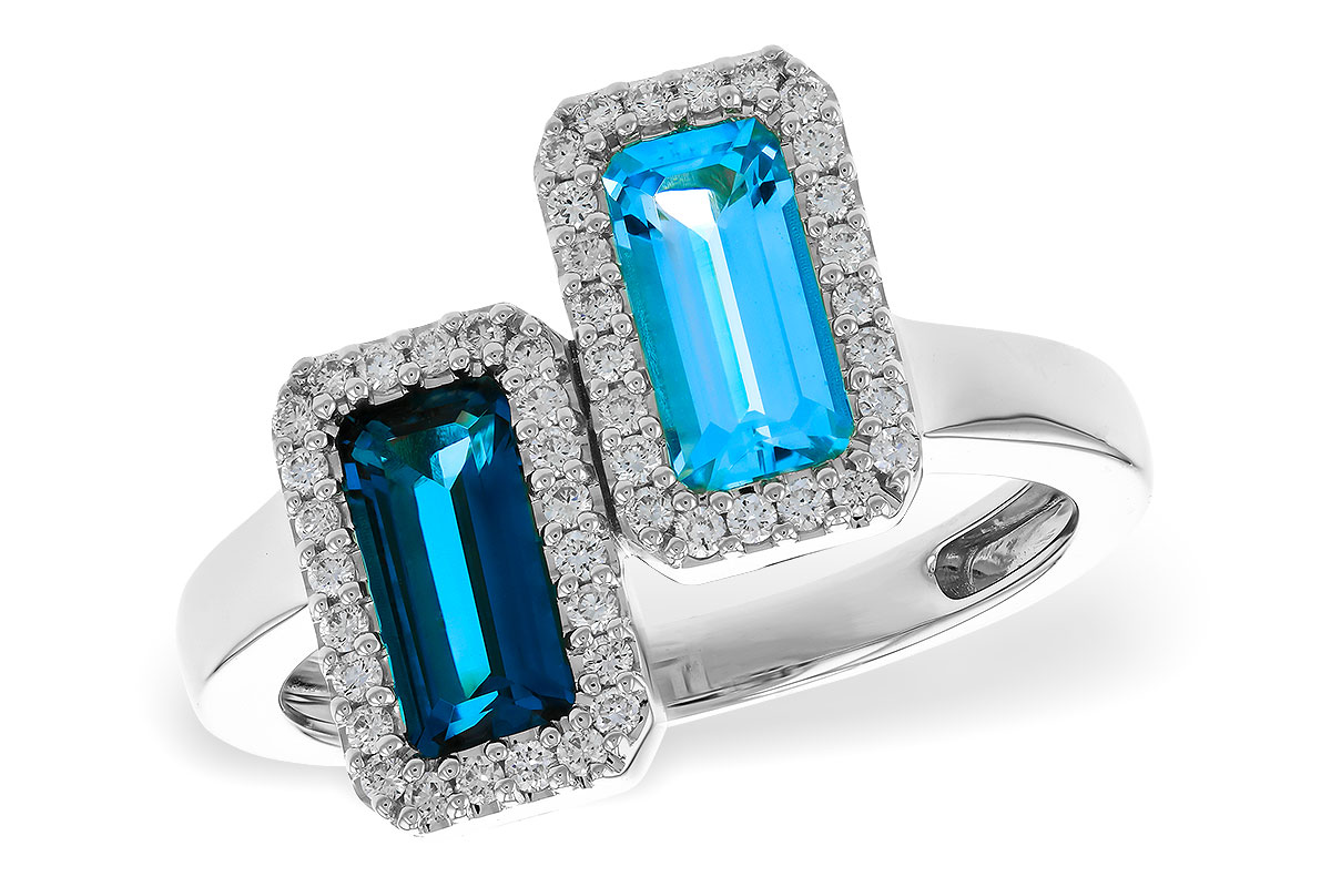 B329-72378: LDS RG 1.68 TW BLUE TOPAZ 1.90 TGW