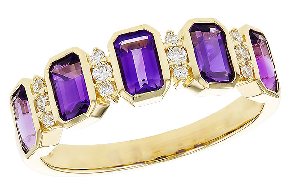 B329-72396: LDS RG 1.18 TW AMETHYST 1.30 TGW