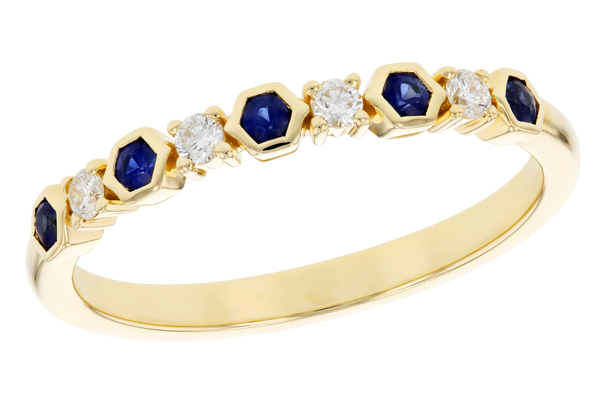 B330-57859: LDS WED RG .14 TW SAPPHIRE .24 TGW
