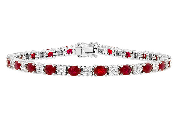 C055-10605: BRACELET 7.10 RUBY 7.92 TGW