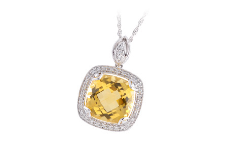 C239-66987: NECK 6.96 CITRINE 7.09 TGW