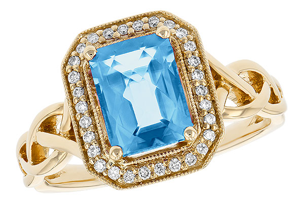 C242-39650: LDS RG 1.77 BLUE TOPAZ 1.88 TGW