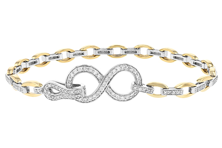 C243-31532: BRACELET 1.00 TW (YG & WG)