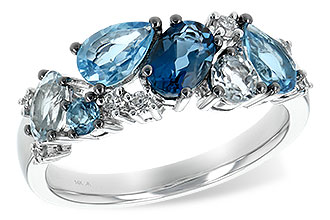 C244-18814: LDS RG 2.05 BLUE TOPAZ 2.16 TGW