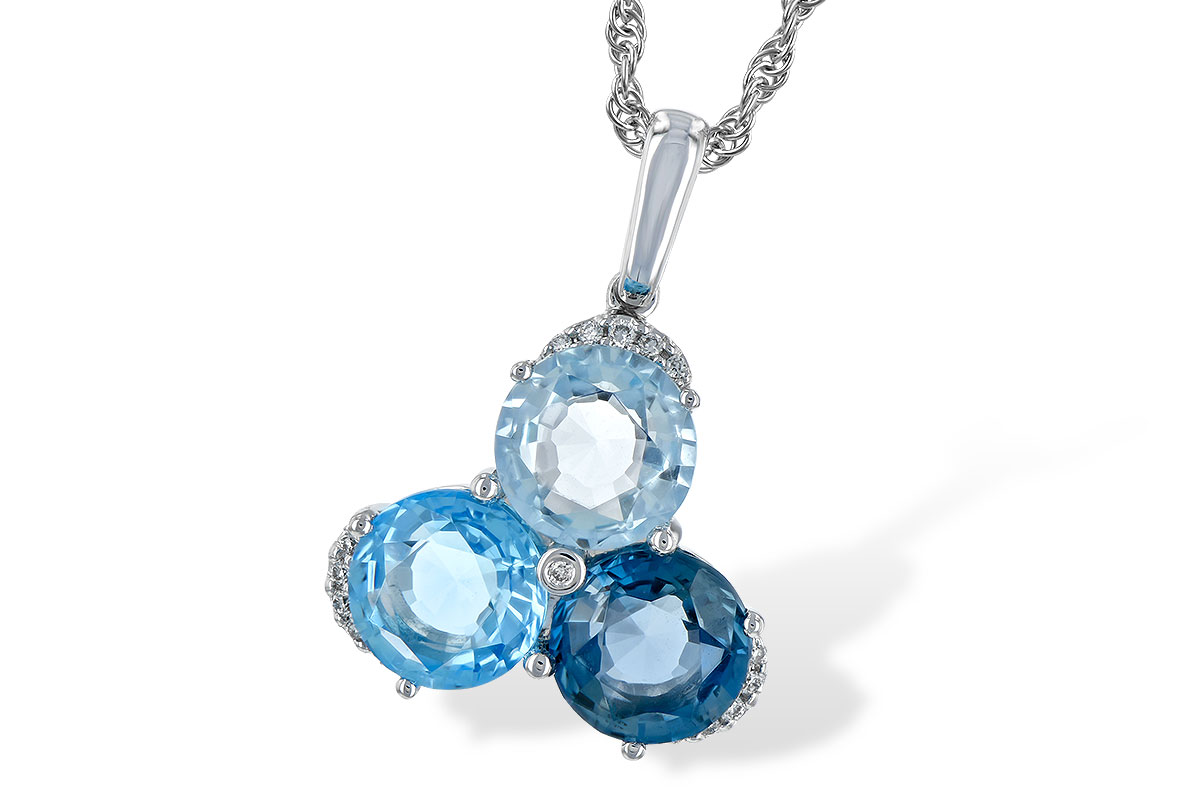 C244-19723: NECK 4.01 BLUE TOPAZ 4.06 TGW