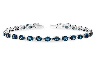 C244-20559: BRACELET 8.97 LONDON BLUE TPZ 9.55 TGW