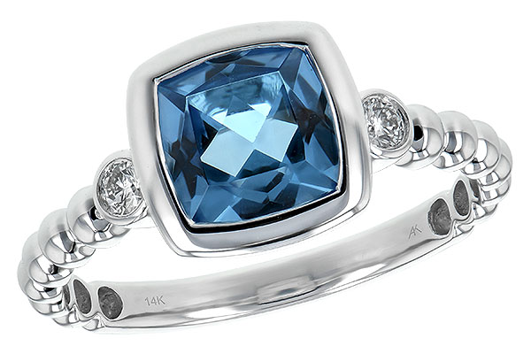 C244-20605: LDS RG 1.57 BLUE TOPAZ 1.65 TGW