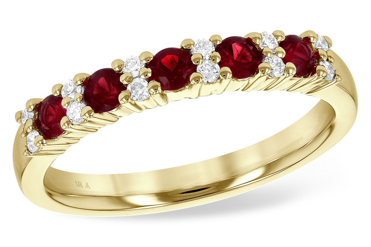 C245-10632: LDS WED RG .44 RUBY .58 TGW