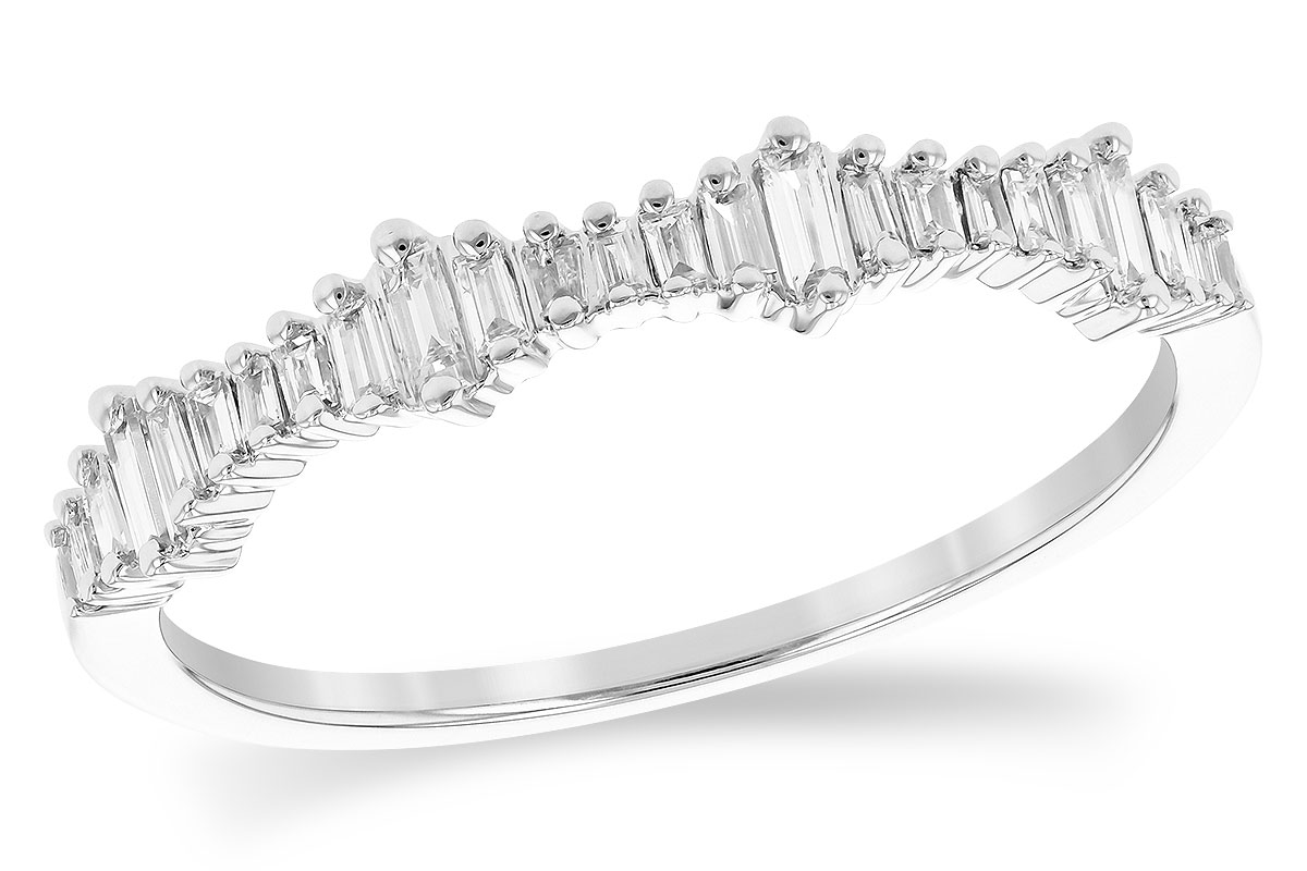 C327-88787: LDS WED RG .20 TW BAGUETTES