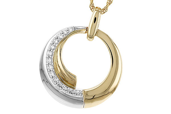 C328-80550: NECKLACE .25 TW