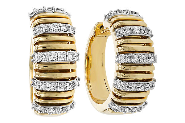C329-65141: EARRINGS .33 TW