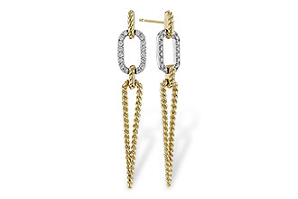 C329-66041: EARRINGS .20 TW
