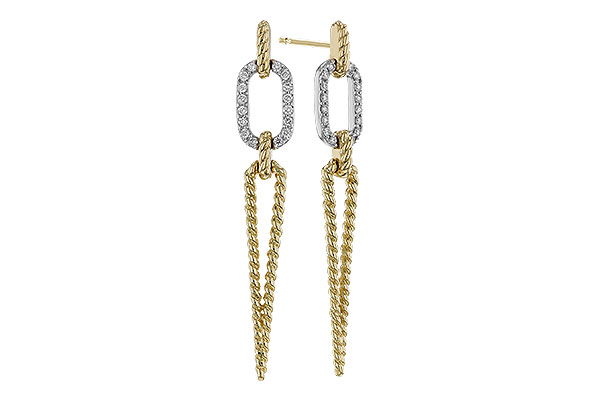 C329-66041: EARRINGS .20 TW