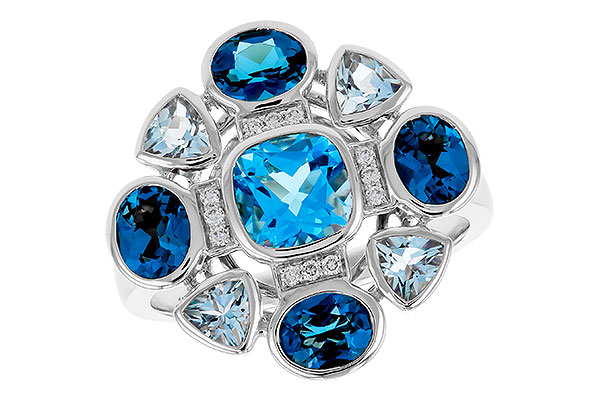 C329-66923: LDS RG 3.19 TW BLUE TOPAZ 3.25 TGW
