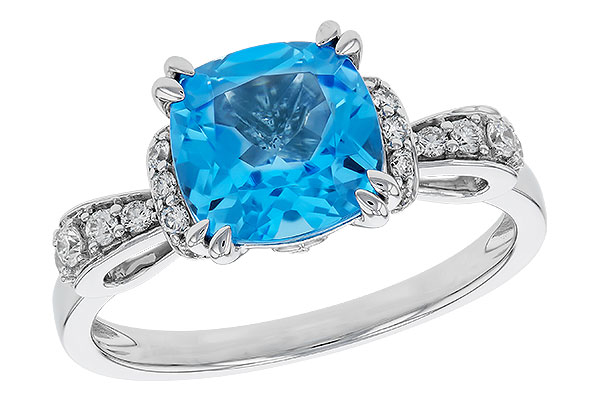 C329-67887: LDS RG 2.48 BLUE TOPAZ 2.70 TGW (8MM BT)