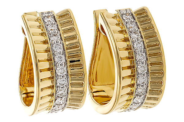 C329-69659: EARRINGS .28 TW