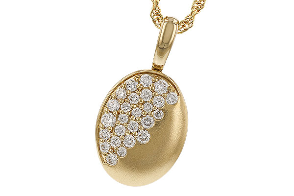 C329-70559: NECKLACE .33 TW