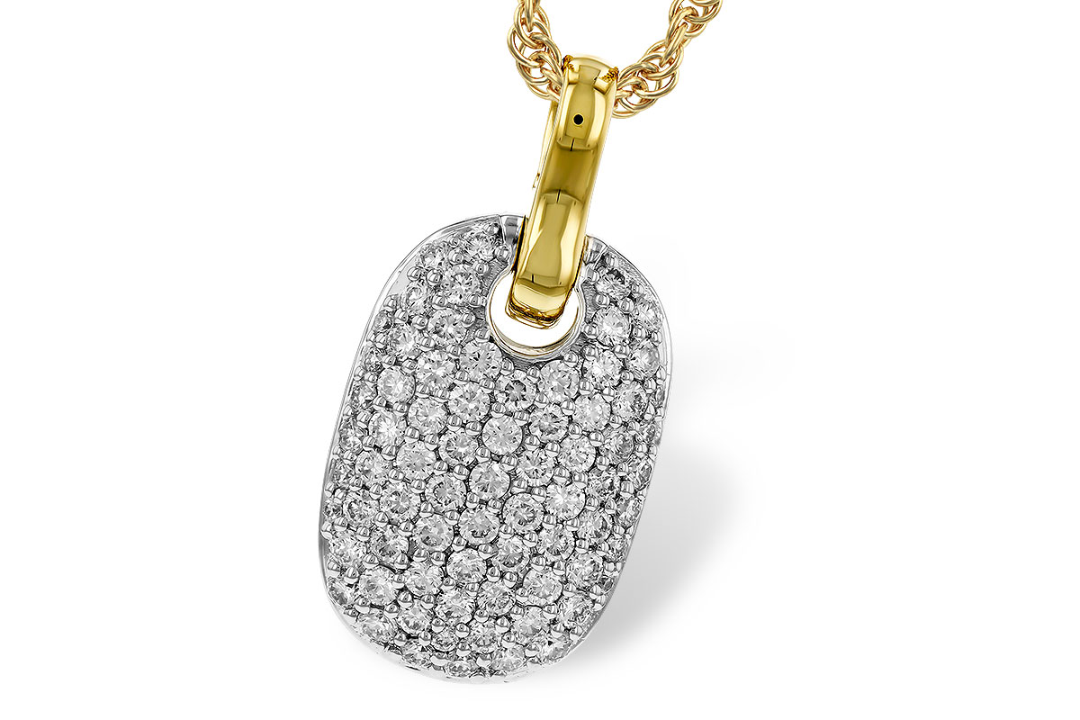 C329-70596: NECKLACE .66 TW