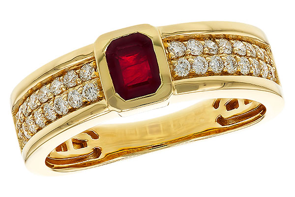 C329-70623: LDS RG .52 RUBY .85 TGW (5x4MM RU)