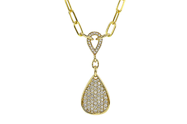 C329-71487: NECKLACE .66 TW (17")